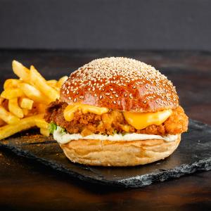 Çıtır Tavuk Burger  | 345,00